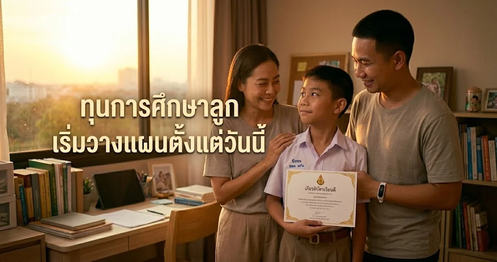 ประกันทุนการศึกษาลูก วางแผนอนาคตลูกด้วยประกันชีวิต AIA
