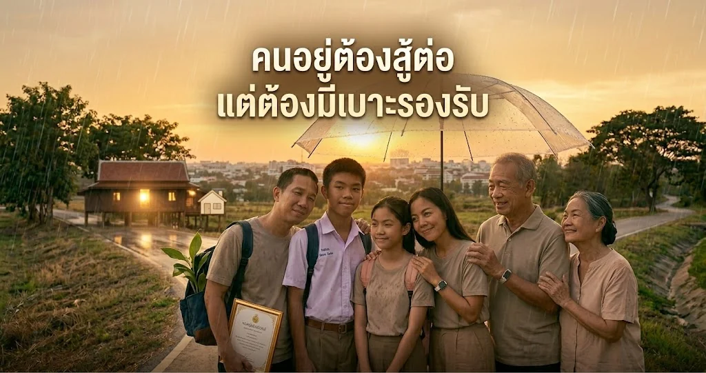ประกันชีวิตเบาะรองรับสองครอบครัว หลักประกันดูแลทั้งครอบครัวตัวเองและพ่อแม่