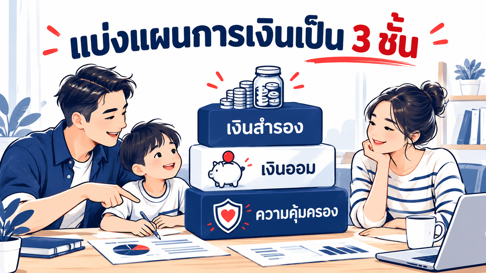 ภาพ Drawing ประกอบบทความ blog-aia-child-education-fund-plan ตอนที่ 2