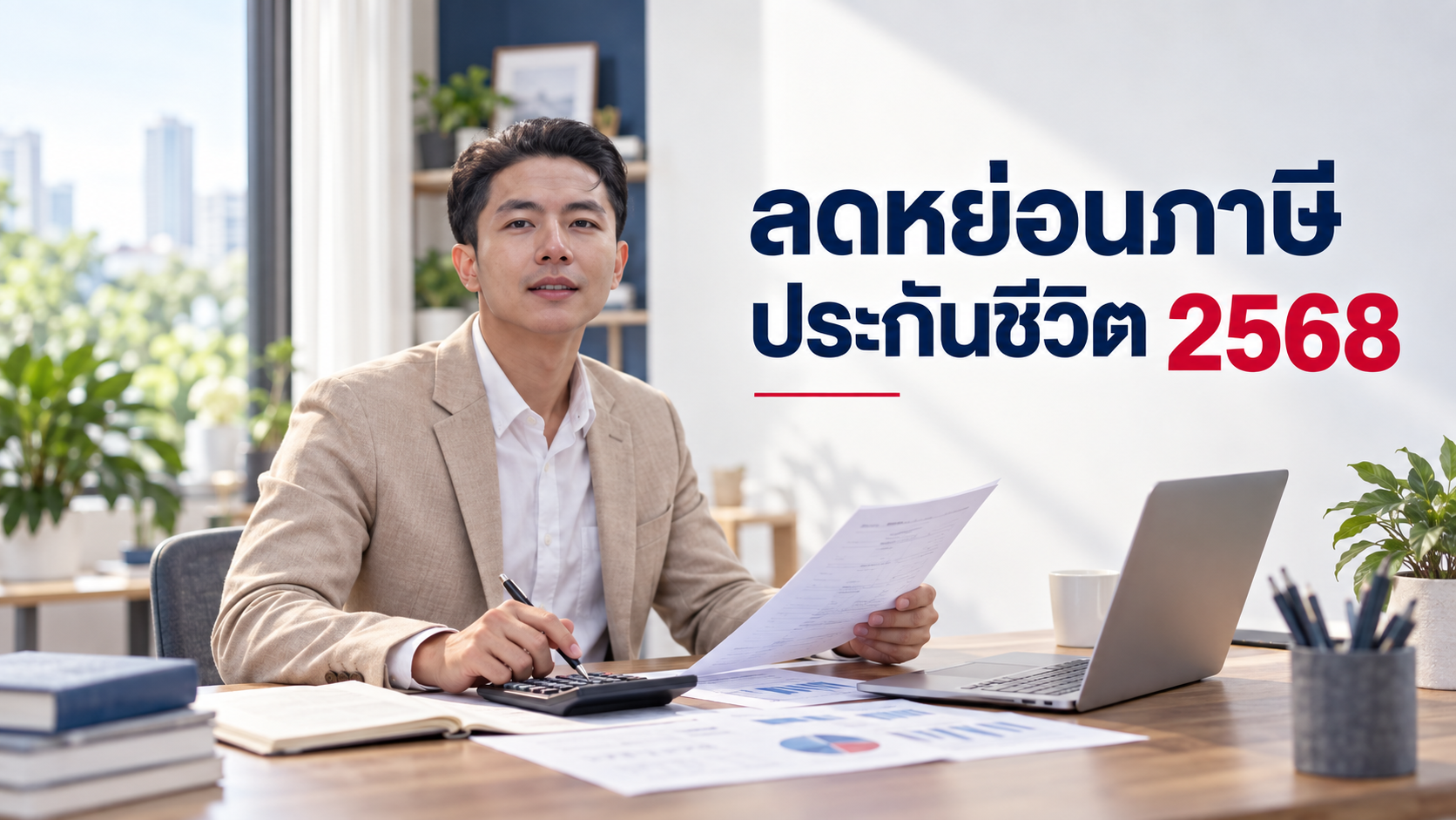 ภาพประกอบบทความ blog-tax-deduction-insurance-2568 โดยเชาว์วัฒน์ พานิชยานุบาล